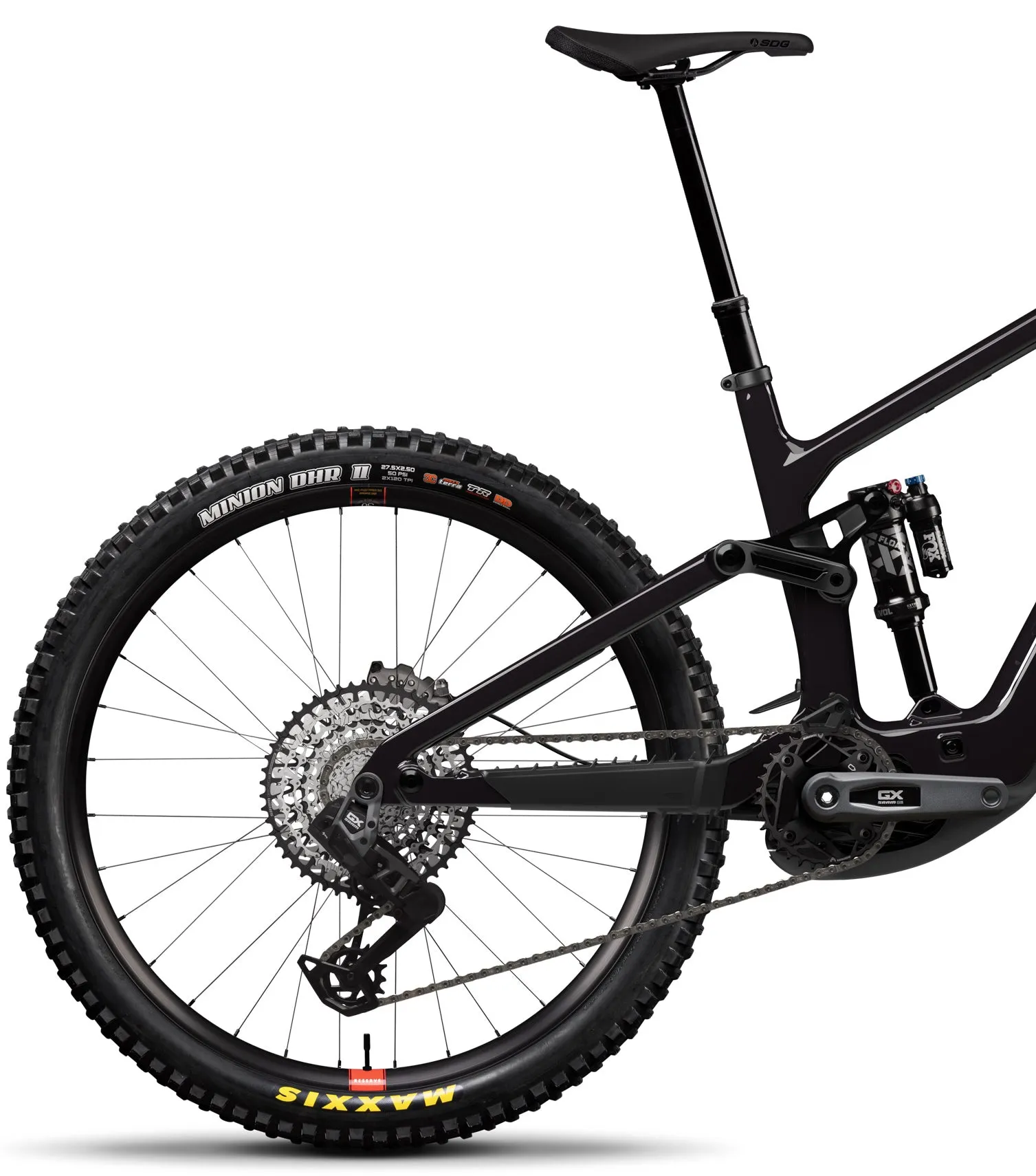 Santa Cruz Bullit 4 C MX 70 Carbon Electric Full Suspension Mountain Bike 2025 - Gloss Black