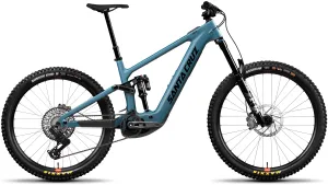 Santa Cruz Bullit 4 C MX 70 Carbon Electric Full Suspension Mountain Bike 2025 - Matte Teal
