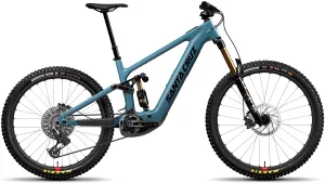 Santa Cruz Bullit 4 CC MX X0 AXS Reserve Carbon Electric Full Suspension Mountain Bike 2025 - Matte Teal