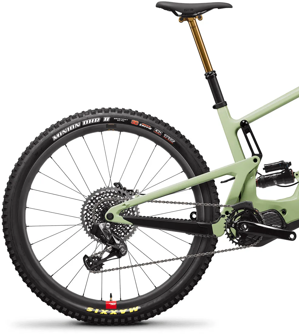 Santa Cruz Heckler CC X01 AXS Reserve 29 Carbon Electric Mountain Bike 2023 - Gloss Avocado