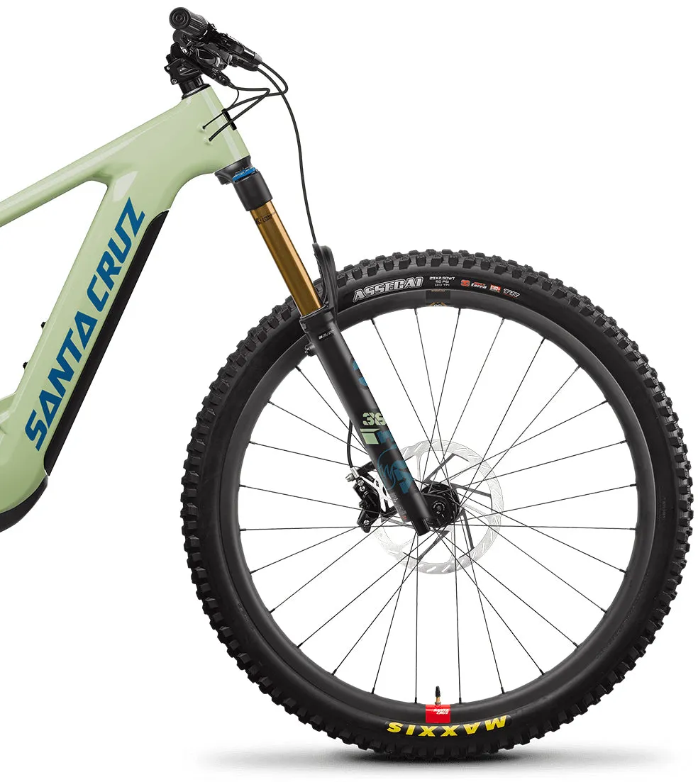 Santa Cruz Heckler CC X01 AXS Reserve 29 Carbon Electric Mountain Bike 2023 - Gloss Avocado