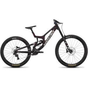 Santa Cruz V10 7 MX CC S Carbon Downhill Mountain Bike 2022 - Oxblood