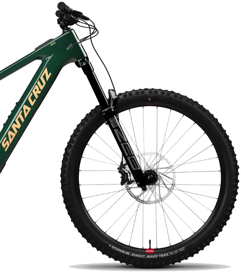 Santa Cruz Vala MX C R Electric Mountain Bike 2025 - Midnight Green