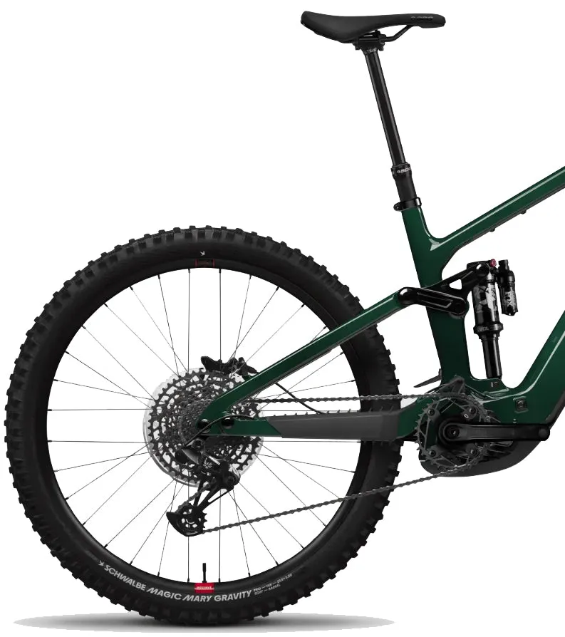 Santa Cruz Vala MX C R Electric Mountain Bike 2025 - Midnight Green