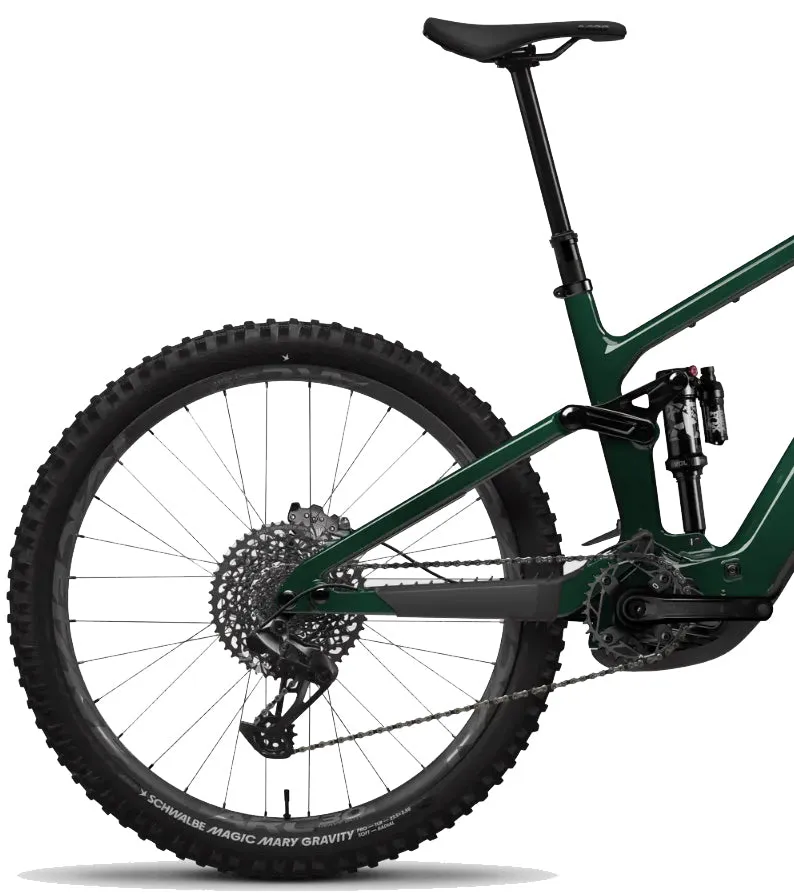 Santa Cruz Vala MX C S Electric Mountain Bike 2025 - Midnight Green