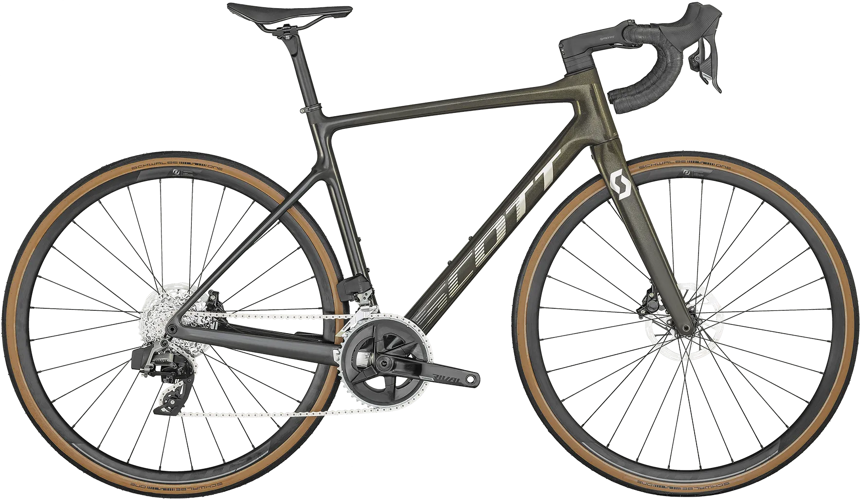 Scott Addict 10 Carbon Road Bike 2024 - Yellow