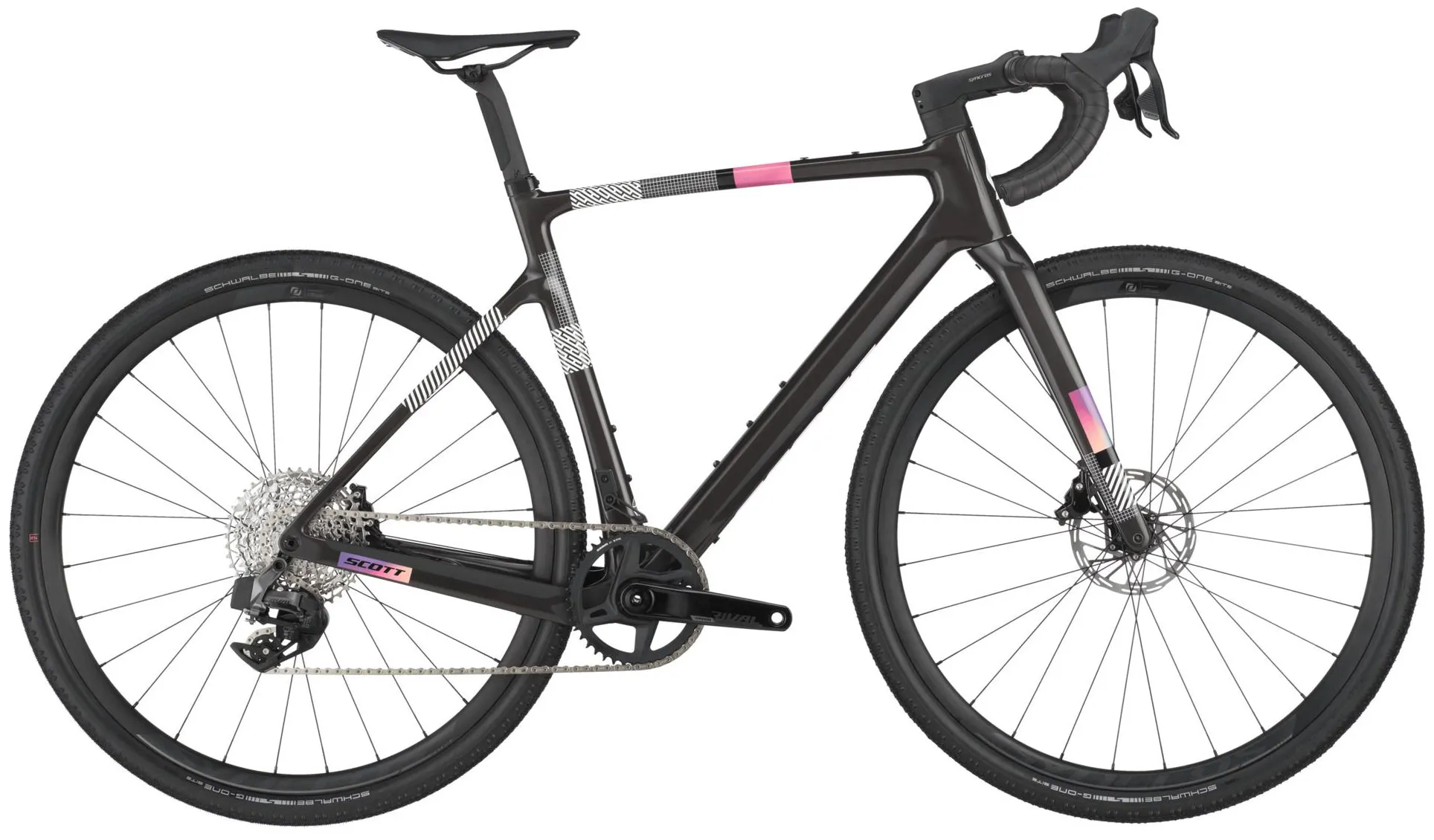 Scott Addict Gravel 30 Carbon Gravel Bike 2025 - Carbon Black