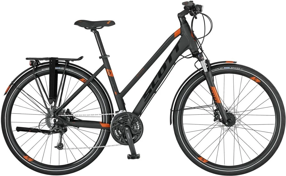 Scott Sub Sport 20 Womens Hybrid Bike 2017 Ex-Display - Black
