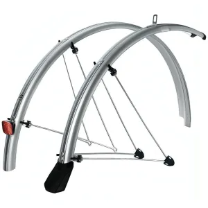 SKS Chromoplastics P45-P50 Mudguard Set - Silver