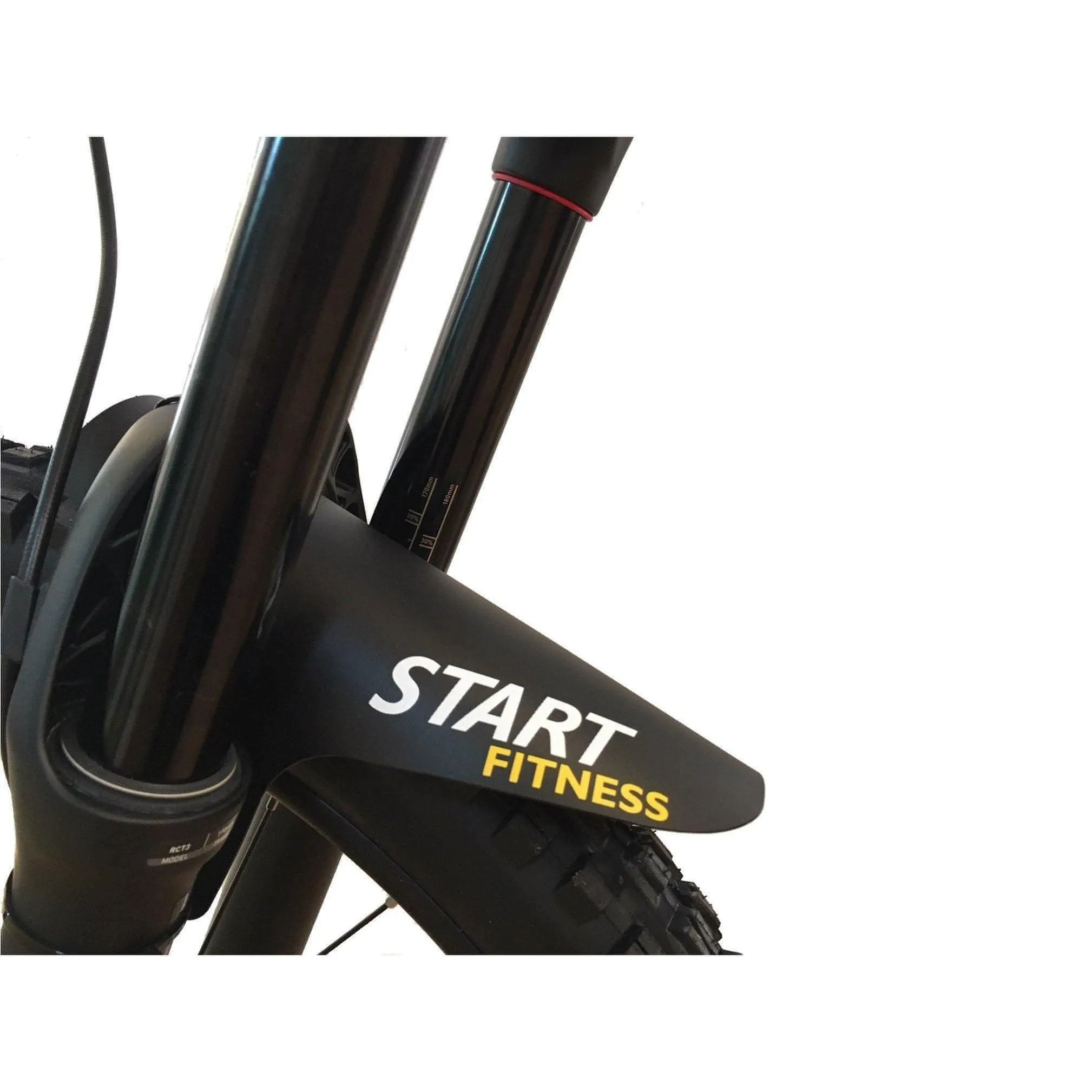 Start Fitness Front Guardian MTB Mudguard - Black