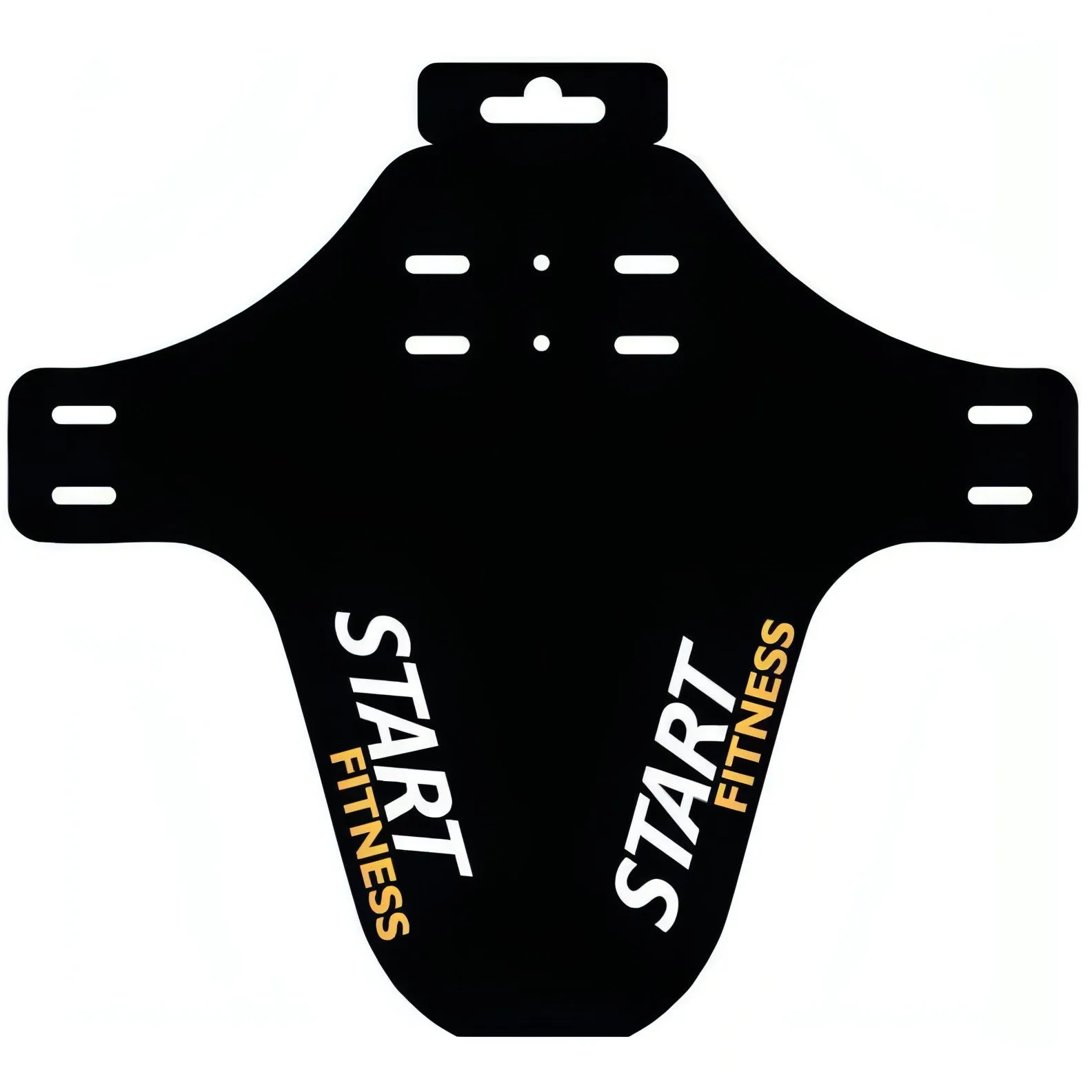 Start Fitness Front Guardian MTB Mudguard - Black