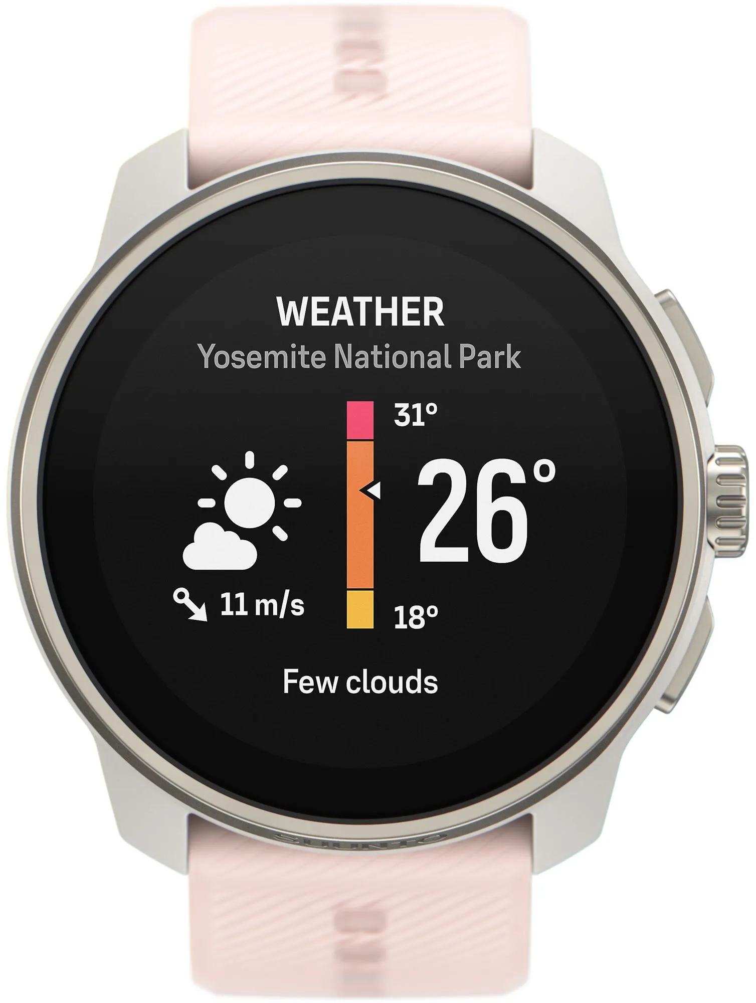 Suunto Race S GPS Sports Watch - Pink