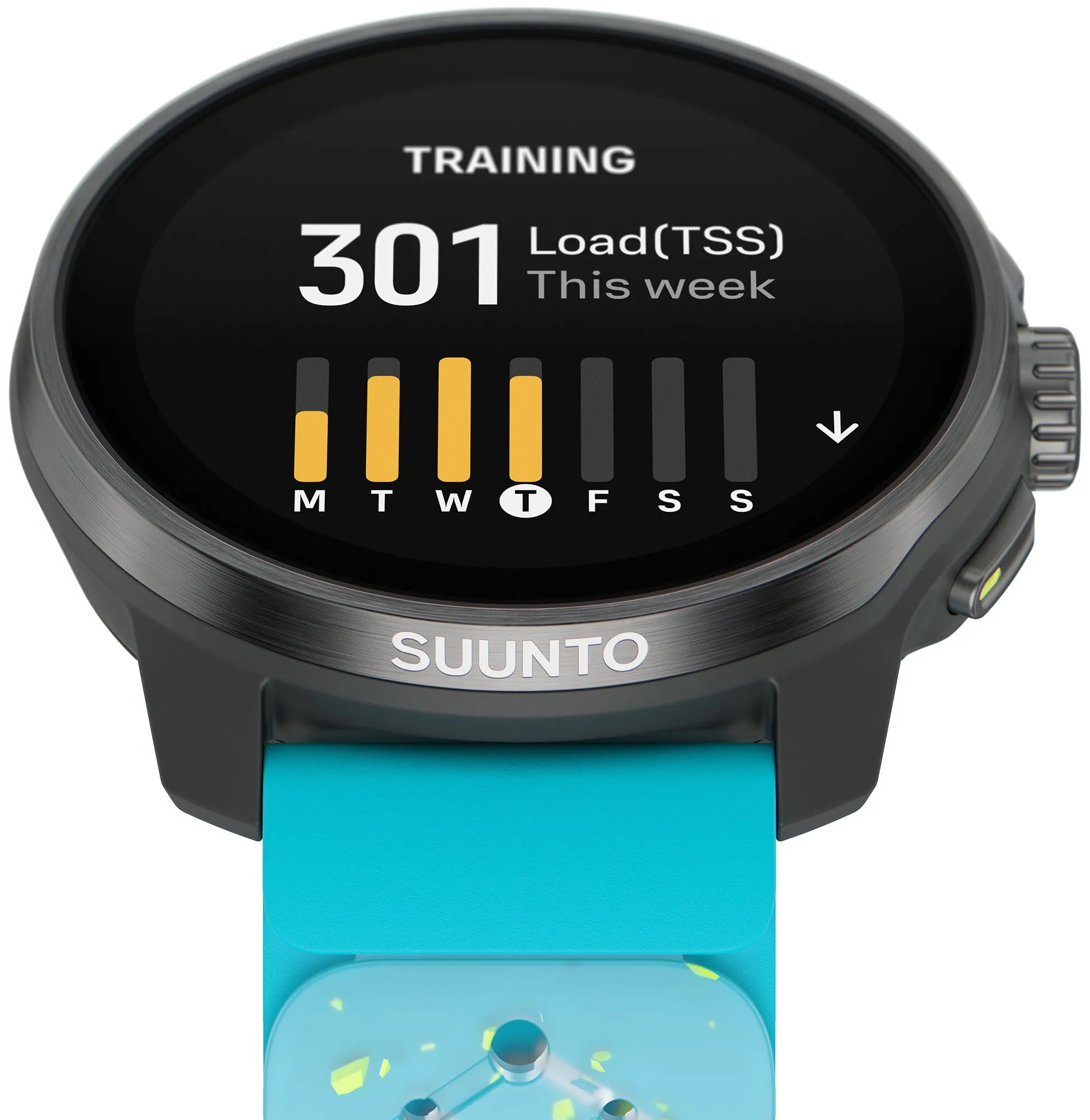 Suunto Race S Titanium Courtney Dauwalter Edition GPS Sports Watch - Blue
