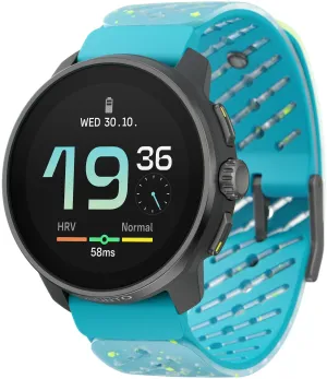 Suunto Race S Titanium Courtney Dauwalter Edition GPS Sports Watch - Blue