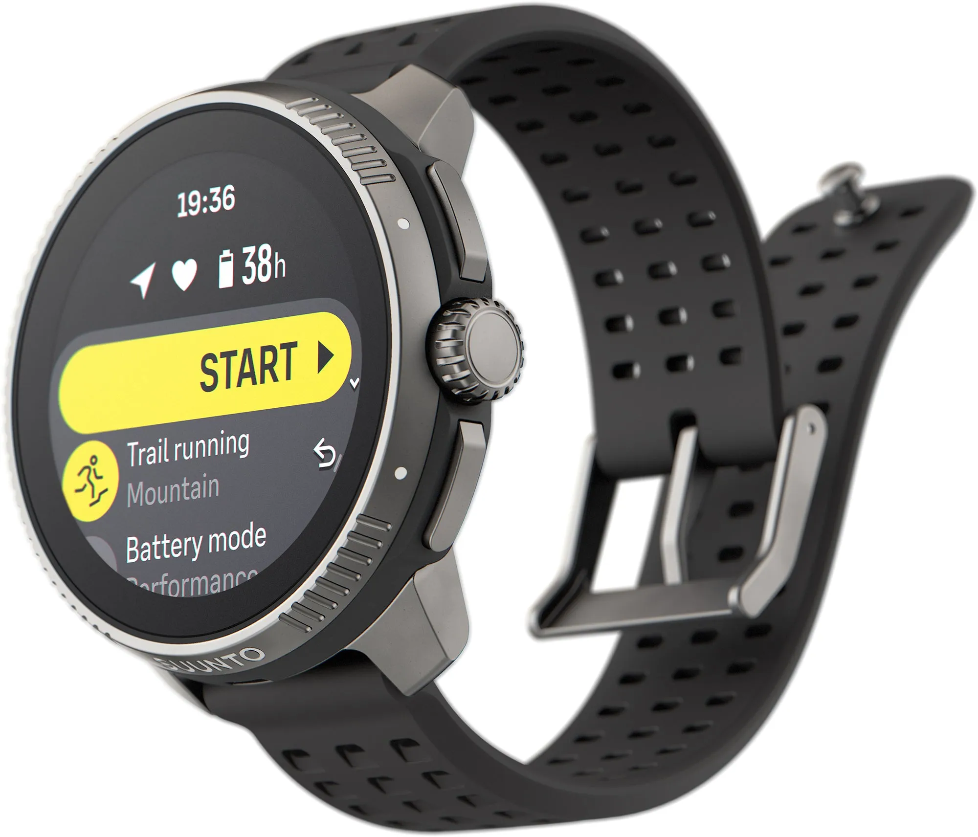 Suunto Race Titanium GPS Sports Watch - Grey