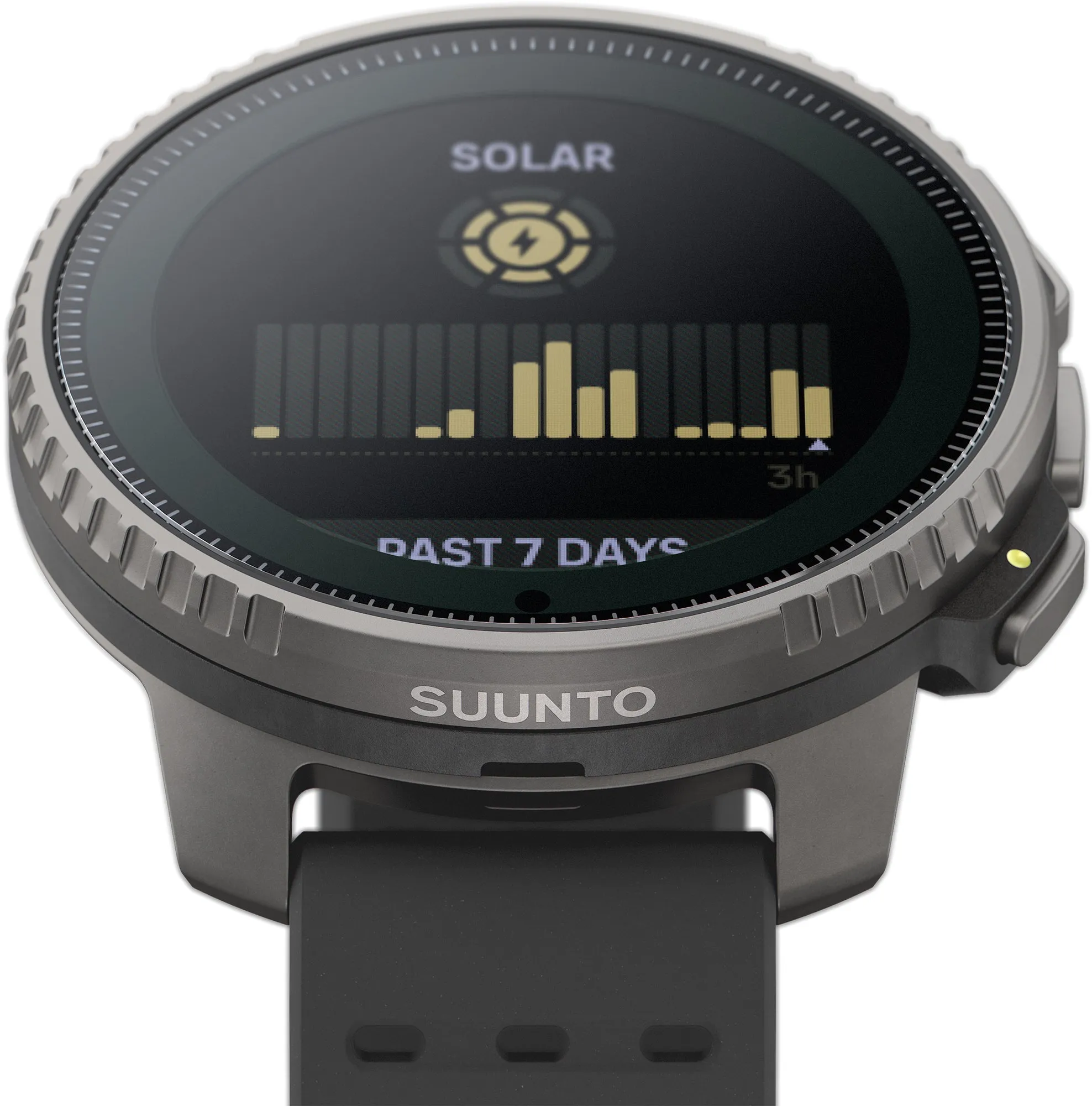 Suunto Vertical Titanium Solar GPS Sports Watch - Black