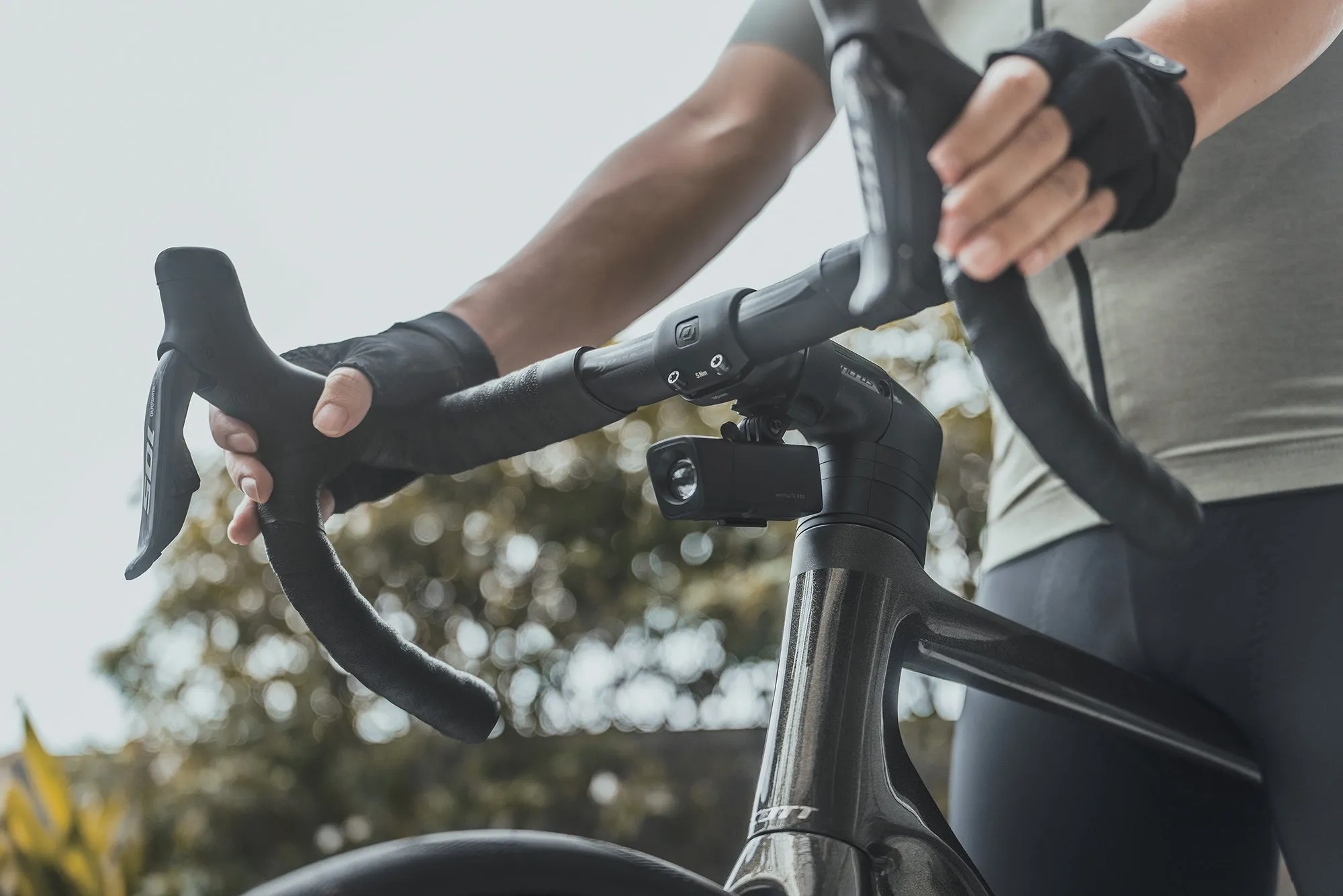 Topeak Stem Multi-Mount For Front Light & Camera - Black