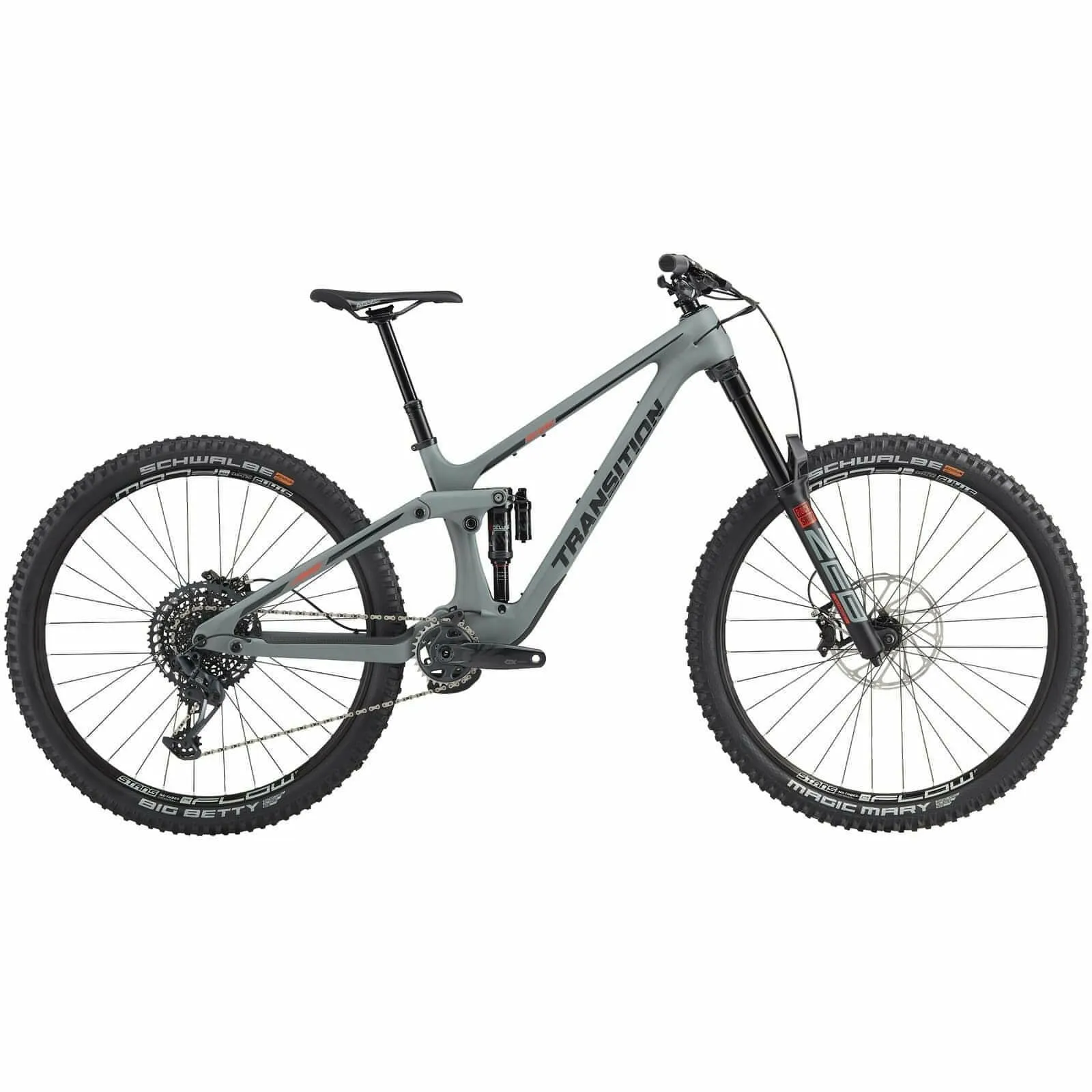 Transition Spire GX TRP Carbon Mountain Bike 2023 - Primer Grey