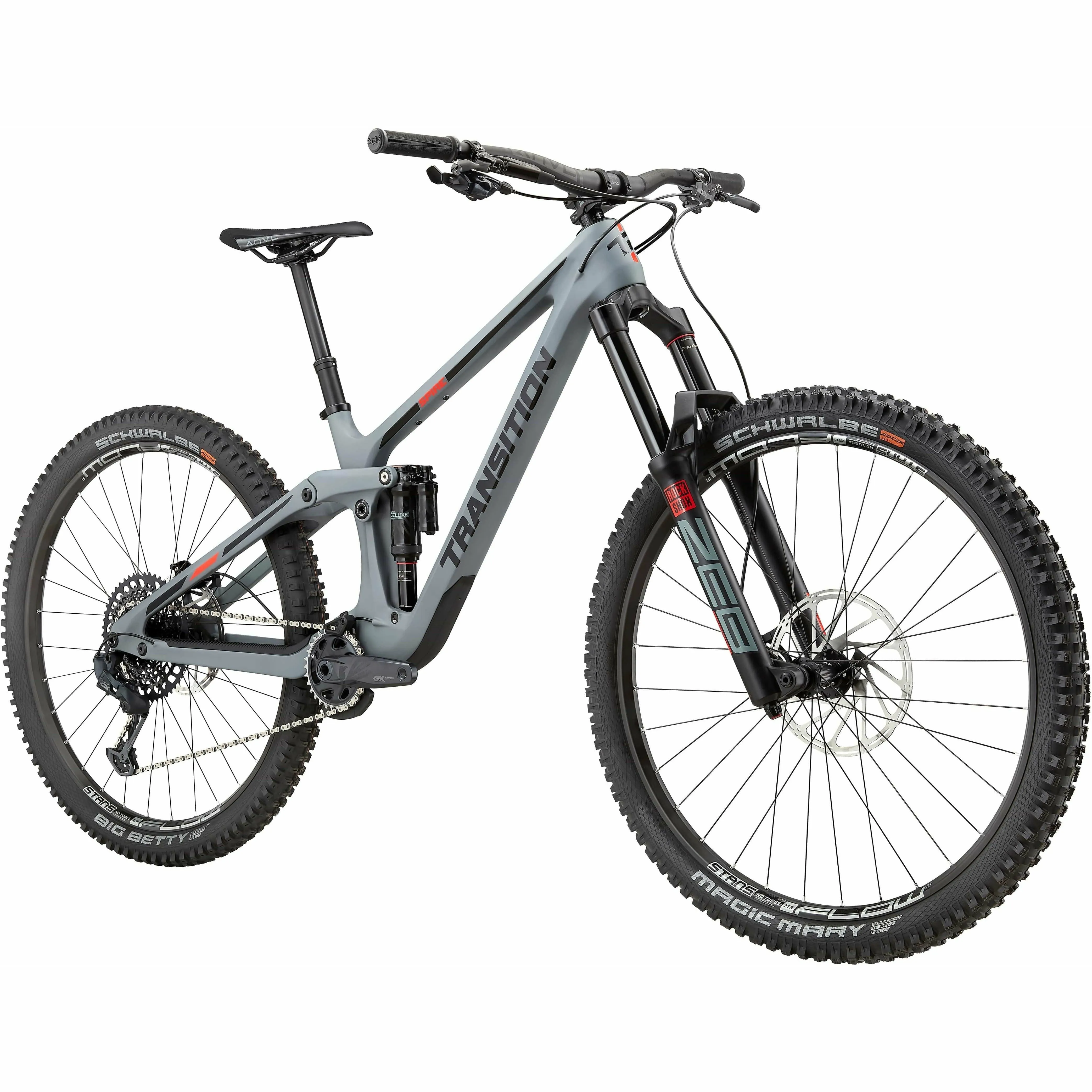 Transition Spire GX TRP Carbon Mountain Bike 2023 - Primer Grey