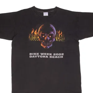 VINTAGE DAYTONA BEACH BIKE WEEK 2002 HELL YEAH TEE SHIRT SIZE XL