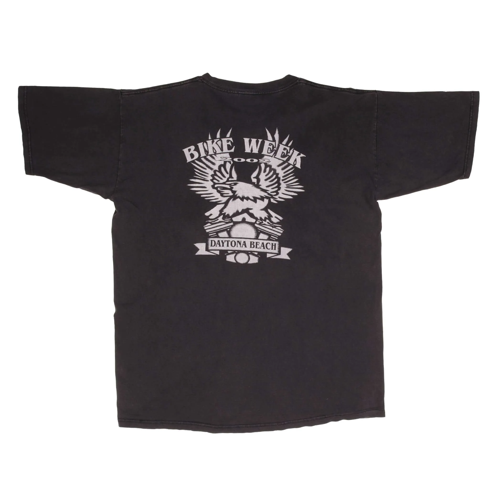 VINTAGE DAYTONA BEACH BIKE WEEK 2002 HELL YEAH TEE SHIRT SIZE XL
