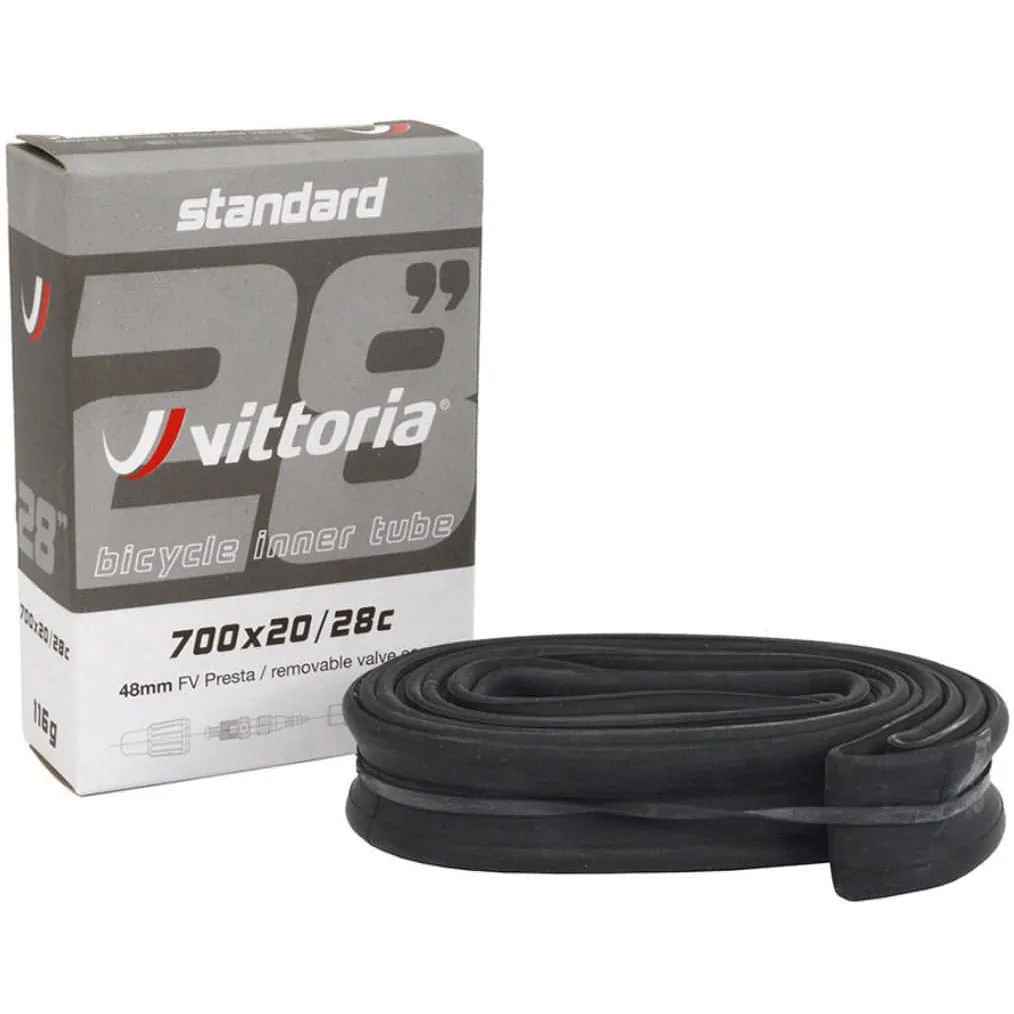 Vittoria Standard Butyl 700 x 20-28c Inner Tube 60mm Presta Valve