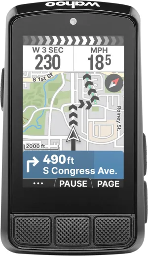 Wahoo ELEMNT BOLT 3 GPS Cycling Computer - Black