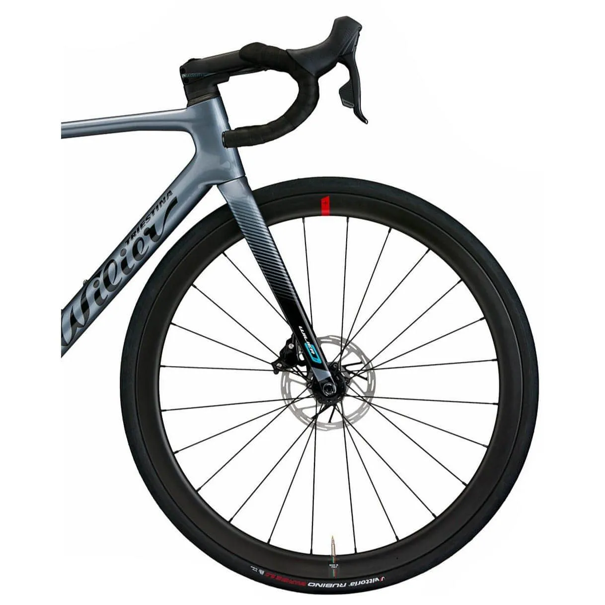 Wilier Triestina 0 SL Rival AXS Carbon Road Bike 2023 - Grey & Blue