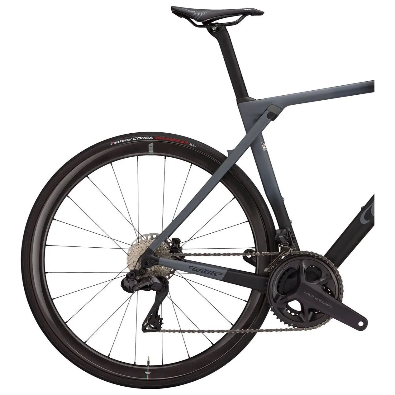 Wilier Triestina Granturismo SLR Ultegra Di2 SLR38 Carbon Road Bike 2023 - Black & Grey