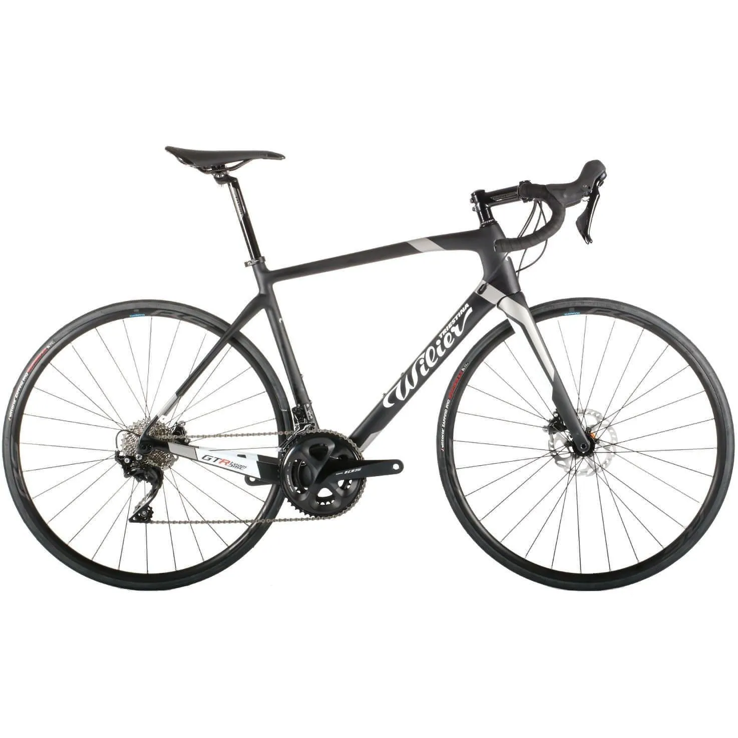 Wilier Triestina GTR Team Disc 105 Carbon Road Bike 2023 - Black & Silver